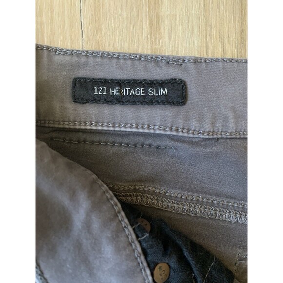 Lucky Brand Men’s Jeans Gray 121 Heritage Slim 31”x32” - Picture 4 of 9